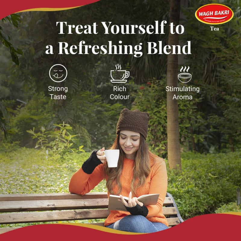 Wagh Bakri Masala Chai Spiced Tea - 250g Unique Blend of 7 Refreshing Spices - Image 4
